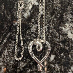 Silver Heart Necklace